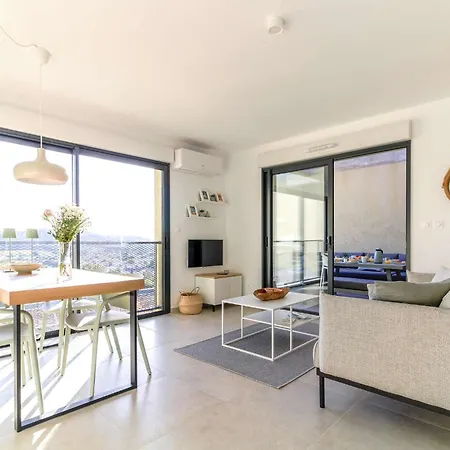 Apartment Select' - Superbe Avec Piscine, Parking Et Vue - Capnat-b06